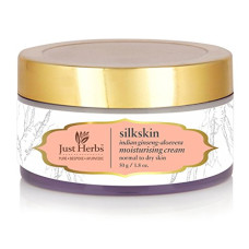 Deals and Offers on Beauty Care - Just Herbs Ayurvedic Silkskin Aloe Vera Moisturising Night Cream For Acne, Scars & Dry Skin - Men & Women Deals, Discounts & Offers on Beauty Care - Just Herbs Ayurvedic Silkskin Aloe Vera Moisturising Night Cream For Acne, Scars & Dry Skin - Men & Women