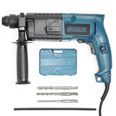 Deals, Discounts & Offers on Home Improvement - Cheston Rotary Hammer Drill Machine 20MM 500W 850RPM with 3-Piece Drill Bit