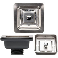 Deals and Offers on Home Improvement - Fossa Stainless Steel Waste Coupling For Kitchen Matt Finesh Deals, Discounts & Offers on Home Improvement - Fossa Stainless Steel Waste Coupling For Kitchen Matt Finesh