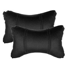 Deals and Offers on - Kandid Black Football Design Car Neck Rest Cushion with Adjustable Straps_1941 Deals, Discounts & Offers on - Kandid Black Football Design Car Neck Rest Cushion with Adjustable Straps_1941