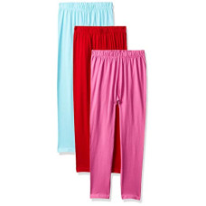 Deals and Offers on - Cloth Theory Girl's Regular Leggings (Pack of 3) Deals, Discounts & Offers on - Cloth Theory Girl's Regular Leggings (Pack of 3)