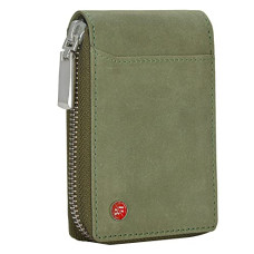 Deals and Offers on Bags, Wallets & Belts - HORNBULL Steve Green RFID Blocking Leather Wallet Deals, Discounts & Offers on Bags, Wallets & Belts - HORNBULL Steve Green RFID Blocking Leather Wallet