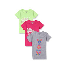 Deals and Offers on - Cherokee by Unlimited Girl's Regular T-Shirt Deals, Discounts & Offers on - Cherokee by Unlimited Girl's Regular T-Shirt
