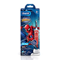 Deals, Discounts & Offers on  - Oral B Kids Electric Rechargeable Toothbrush, Featuring Spider Man, Extra Soft Bristles (Age 3+,Multicolor)