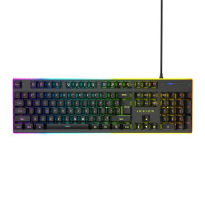 Deals and Offers on - Archer Tech Lab Astra G100 Semi Mechanical Gaming Keyboard, 104 Keys, Elevated Anti Scratch Keycaps, 4 RGB Modes, 25 Ghosting Keys, Anti Skid Base Feet Deals, Discounts & Offers on - Archer Tech Lab Astra G100 Semi Mechanical Gaming Keyboard, 104 Keys, Elevated Anti Scratch Keycaps, 4 RGB Modes, 25 Ghosting Keys, Anti Skid Base Feet