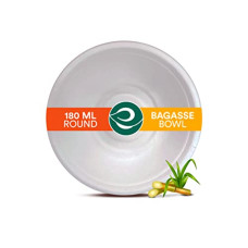Deals and Offers on - ECO SOUL [180 ml, 50 Pack Disposable Bagasse Bowls | Eco-Friendly, Biodegradable, Sugarcane Paper Bowls | Deals, Discounts & Offers on - ECO SOUL [180 ml, 50 Pack Disposable Bagasse Bowls | Eco-Friendly, Biodegradable, Sugarcane Paper Bowls |