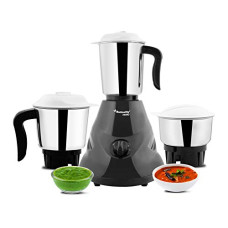 Deals, Discounts & Offers on  - Butterfly Hero Mixer Grinder, 500W, 3 Jars (Grey)