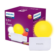 Deals and Offers on - PHILIPS 0.5W LED Yellow Bulb, Pack of 1 (Joy Vision, B22D) Deals, Discounts & Offers on - PHILIPS 0.5W LED Yellow Bulb, Pack of 1 (Joy Vision, B22D)