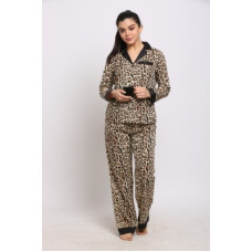 Deals and Offers on - PRETTY LOVING THINGWomen Shirt & Pyjama set Multicolor Animal Print Deals, Discounts & Offers on - PRETTY LOVING THINGWomen Shirt & Pyjama set Multicolor Animal Print
