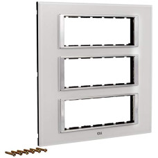 Deals, Discounts & Offers on  - Anchor By Panasonic 66918GPW Roma Urban Modular Polycarbonate 18M Square (Pure White, Pack of 5)
