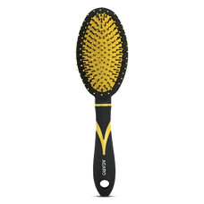Deals, Discounts & Offers on Beauty Care - AGARO Breeze Cushion Hair Brush with Strong & flexible nylon bristles, having Anti static ball tips, for Grooming, Straightening, Detangling Hair, ideal