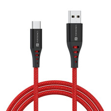 Deals, Discounts & Offers on Mobile Accessories - Portronics Konnect Dash 2 Unbreakable 6.5A 65w USB A to Type C VOOC Flash Charging Cable Design