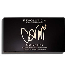 Deals and Offers on Beauty Care - Makeup Revolution X Carmi Kiss of Fire Palette, Multicolor, 20.26g Deals, Discounts & Offers on Beauty Care - Makeup Revolution X Carmi Kiss of Fire Palette, Multicolor, 20.26g