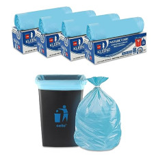 Deals and Offers on - CELLO Kleeno Nature Care Compostable Dry Garbage Bag Roll Large(45L), Set of 4(10 bags each, Blue) Deals, Discounts & Offers on - CELLO Kleeno Nature Care Compostable Dry Garbage Bag Roll Large(45L), Set of 4(10 bags each, Blue)