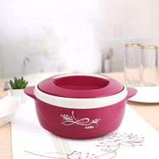 Deals and Offers on - Cello Sapphire | Insulated Inner Steel Casserole | BPA Free | Food Grade | Serving 1500ml, Pink Deals, Discounts & Offers on - Cello Sapphire | Insulated Inner Steel Casserole | BPA Free | Food Grade | Serving 1500ml, Pink