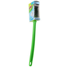 Deals and Offers on - Scotch-Brite Double Sided Toilet Brush (Green,Pack of 1) Deals, Discounts & Offers on - Scotch-Brite Double Sided Toilet Brush (Green,Pack of 1)