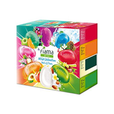Deals, Discounts & Offers on  - Fiama Gel Bathing Bar Mega Celebration Pack, With 8 Unique Gel Bars & Skin Conditioners For Moisturized Skin, 125g Soap (Pack Of 8)