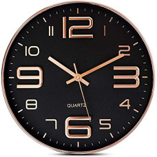 Deals, Discounts & Offers on  - Star Work 12 Inches Non Ticking Silent Quartz Wall Clock