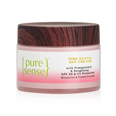 Deals, Discounts & Offers on  - PureSense Pink Guava Day Cream with Pomegranate & Bengkoang Face Moisturizer with SPF 20