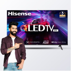 Deals, Discounts & Offers on Entertainment - [For SBI Bank Credit Card] Hisense E7K 164 cm (65 inch) QLED Ultra HD (4K) Smart VIDAA TV With Dolby Vision and Atmos(65E7K)