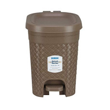 Deals, Discounts & Offers on  - Woxxin Stitch Pedal Waste Bin Modern Design Trash Can Plastic Dustbin - 7L (MULTICOLOR)