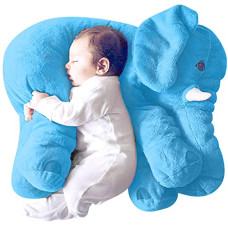 Deals and Offers on - DearJoy Polyester Big Size Fibre Filled Stuffed Animal Elephant Soft Toy For Baby Of Plush Hugging Pillow Soft Toy For Kids Boy Girl Birthday Gift (60 Cm, Blue) Deals, Discounts & Offers on - DearJoy Polyester Big Size Fibre Filled Stuffed Animal Elephant Soft Toy For Baby Of Plush Hugging Pillow Soft Toy For Kids Boy Girl Birthday Gift (60 Cm, Blue)