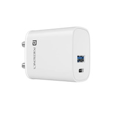 Deals and Offers on Mobile Accessories - Portronics Adapto 30 30W Fast Wall Charger, Type C Power Delivery & Mach USB Charger Fast Charging Compatible with iPhone, iPad, Samsung Galaxy, Note, Redmi, Mi, Oppo,Smartphones and More.(White) Deals, Discounts & Offers on Mobile Accessories - Portronics Adapto 30 30W Fast Wall Charger, Type C Power Delivery & Mach USB Charger Fast Charging Compatible with iPhone, iPad, Samsung Galaxy, Note, Redmi, Mi, Oppo,Smartphones and More.(White)