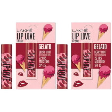 Deals, Discounts & Offers on  - Lakm Lip Love Gelato Chapstick Berry Mint 4.5 g (Pack of 2)