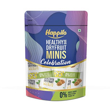 Deals, Discounts & Offers on  - Happilo Premium Walnuts Healthy Mini Dry Fruit Bar Pack of 12 (15g each), Healthy Snack, High in Protein Nuts, No Added Sugar
