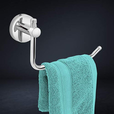 Deals and Offers on - Plantex Stainless Steel Towel Ring For Bathroom/Wash Basin/Napkin-Towel Hanger/Bathroom Accessories - (Chrome - L Shape) - Pack of 1 Deals, Discounts & Offers on - Plantex Stainless Steel Towel Ring For Bathroom/Wash Basin/Napkin-Towel Hanger/Bathroom Accessories - (Chrome - L Shape) - Pack of 1
