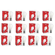 Deals, Discounts & Offers on  - Eveready 9W LED Light Bulb | Cool Day Light (6500K) | Pack of 12 | Energy Efficient | 4kv Surge Protection | 100 Lumens per watt
