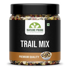 Deals, Discounts & Offers on  - Nature Prime Healthy Trail Mix 1 kg - Almonds | Cashew | Raisins | Black Raisins | Pumpkin | Sunflower | Roasted Flax Seeds | Healthy Snack | Nuts and Dry Fruits (Jar Pack)