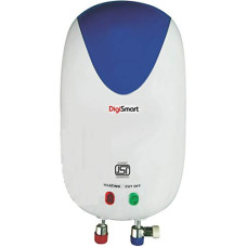 Deals, Discounts & Offers on  - DIGISMART 3KVA Instant 3 LTR Full ABS Body Special Anti Rust Coating Tank Geyser with 5 Year Warranty Premium (White & Blue)