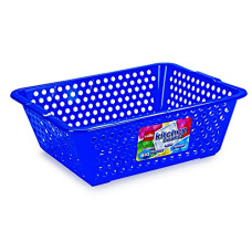 Deals, Discounts & Offers on  - Cello Plastic Kitchen Basket, Big, 36 Liters, Blue