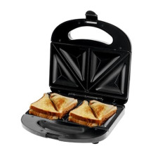 Deals and Offers on - BOSS Crunchy 750 Watt Sandwich Toaster with Fixed Plates, Black Deals, Discounts & Offers on - BOSS Crunchy 750 Watt Sandwich Toaster with Fixed Plates, Black
