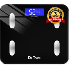 Deals and Offers on Electronics - Dr Trust (USA) Model-509 Bluetooth Digital Smart 2.0 Fitness Body Fat Composition Analyzer Weight Machine For Human USB Electronic Rechargeable Weighing Scale(Black) Deals, Discounts & Offers on Electronics - Dr Trust (USA) Model-509 Bluetooth Digital Smart 2.0 Fitness Body Fat Composition Analyzer Weight Machine For Human USB Electronic Rechargeable Weighing Scale(Black)
