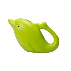 Deals, Discounts & Offers on Gardening Tools - Klassic KL-WC-1L Plastic Green Watering Can/Dolphin Shape Watering can with Sprayer, Indoor and Outdoor Watering Gardens, House Gardening Plants (1 Liters), Standard