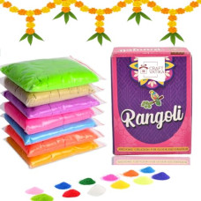 Deals, Discounts & Offers on  - CraftVatika Multicolor Rangoli Powder