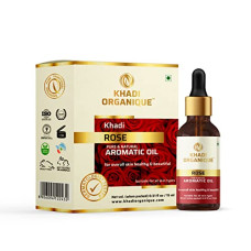 Deals and Offers on - Khadi Organique Rose Essential Oil for Hair Growth, Acne & Blemishes Control | 100% Pure & Natural Oil Deals, Discounts & Offers on - Khadi Organique Rose Essential Oil for Hair Growth, Acne & Blemishes Control | 100% Pure & Natural Oil