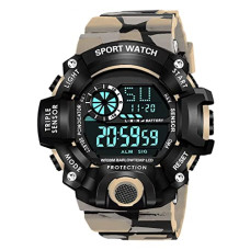 Deals, Discounts & Offers on Men - Acnos Premium Brand - A Digital Watch Shockproof Multi-Functional Automatic 5 Color Army Strap Waterproof Digital Sports Watch for Men's Kids Watch for Boys Watch
