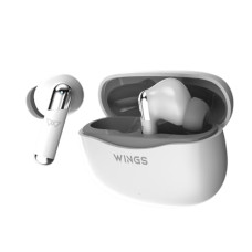 Deals, Discounts & Offers on Headphones - Wings Flobuds 335: Made in India Premium Lifestyle TWS Earbuds with Smart ENC, High Fidelity 13mm Drivers, Bluetooth 5.3, 40 Hrs Playtime with 8 Hours Earbuds Playtime, and Low Latency 40ms