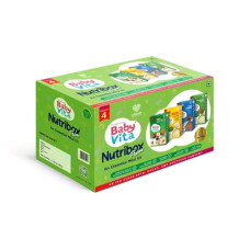 Deals and Offers on - Babyvita Nutribox Prime - Banana Powder, Ragi Powder, Rice Banana Powder & Instant Multimillet Wheat Apple Powder Combo Pack Meal Kit (4 x 50g) Deals, Discounts & Offers on - Babyvita Nutribox Prime - Banana Powder, Ragi Powder, Rice Banana Powder & Instant Multimillet Wheat Apple Powder Combo Pack Meal Kit (4 x 50g)