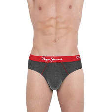 Deals and Offers on Men - Pepe Jeans Innerwear Men's Solid Cotton Antibacterial Brief (Pack of 2) Deals, Discounts & Offers on Men - Pepe Jeans Innerwear Men's Solid Cotton Antibacterial Brief (Pack of 2)