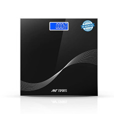 Deals, Discounts & Offers on  - Ant Esports Flora Wave Digital Weighing Scale, Highly Accurate Digital Bathroom Body Scale, Precisely Measures Weight up to 180Kg - Black
