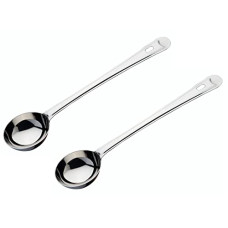 Deals and Offers on - SignoraWare Stainless Steel(Food Grade) Heavy Gauge(1.2 MM) Elite Deep Ladle/Karchi/Milk Ladle/Soup Ladle No.8 Deals, Discounts & Offers on - SignoraWare Stainless Steel(Food Grade) Heavy Gauge(1.2 MM) Elite Deep Ladle/Karchi/Milk Ladle/Soup Ladle No.8