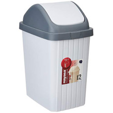 Deals and Offers on - Nayasa Rectangular Swing Dustbin No. 115-12 Ltrs - Green Deals, Discounts & Offers on - Nayasa Rectangular Swing Dustbin No. 115-12 Ltrs - Green
