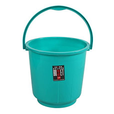 Deals, Discounts & Offers on Home Improvement - Cello Super DLX Plastic Bucket (21L_Green)