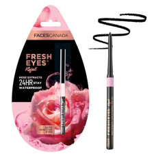 Deals and Offers on Beauty Care - FACESCANADA Fresh Eyes Kajal 0.35g | With Rose Extracts | 24HR Waterproof | Suits Sensitive Eyes | Intense Black Matte Finish | Soothes & Cools | Refreshes Tired Eyes | Gentle | Smudgeproof | Vegan Deals, Discounts & Offers on Beauty Care - FACESCANADA Fresh Eyes Kajal 0.35g | With Rose Extracts | 24HR Waterproof | Suits Sensitive Eyes | Intense Black Matte Finish | Soothes & Cools | Refreshes Tired Eyes | Gentle | Smudgeproof | Vegan