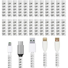 Deals and Offers on - STRIFF 24 Pieces Highly Flexible Silicone Micro USB Protector, Mouse Cable Protector, Suit Deals, Discounts & Offers on - STRIFF 24 Pieces Highly Flexible Silicone Micro USB Protector, Mouse Cable Protector, Suit