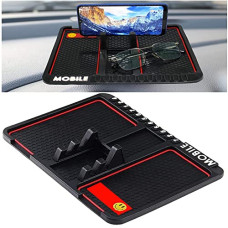 Deals and Offers on - Kingsway Big Size Non Slip Car Mobile Holder Dasboard Mat with Car Parking Mobile Number Display Pad, Anti-Skid & Anti-Slip Universal Design Use Deals, Discounts & Offers on - Kingsway Big Size Non Slip Car Mobile Holder Dasboard Mat with Car Parking Mobile Number Display Pad, Anti-Skid & Anti-Slip Universal Design Use